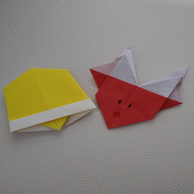トナカイやベルを折り紙で作ろう 幼稚園や保育園児でも簡単に折れる